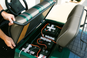 golf cart not charging