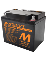 MB7CA MotoBatt Battery Left Front Profile