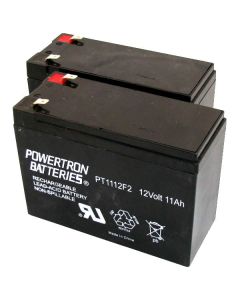 PowerTron 24V Electric Scooter Batteries PT1112 x2