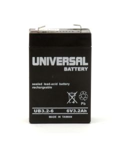 UPG UB632 6 Volt 3.2Ah Battery