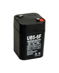 UPG UB650F Lantern 6 Volt 5Ah Battery