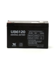 UPG UB6120-F2 6 Volt 12Ah Battery