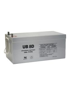 UPG UB-8D Gel 12 Volt 250Ah Battery