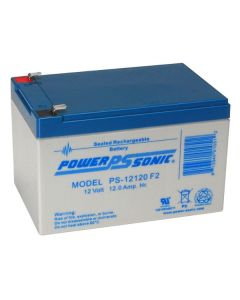 Power Sonic PS-12120-F2 SLA Battery