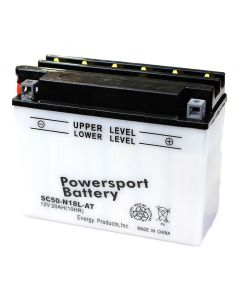 PowerSport B50-N18L-AT Battery Replacement for SY50-N18L-AT, SC50-N18L-AT
