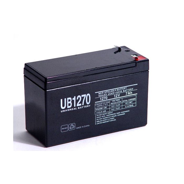 12V 7Ah AGM Blei Akku Batterie VDS F1 kompatibel 7,2Ah 9Ah 9,5Ah VISION CP1270 