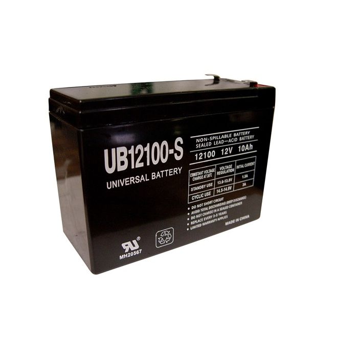 12V 10Ah Scooter Battery UB12100-S by Universal Power Group