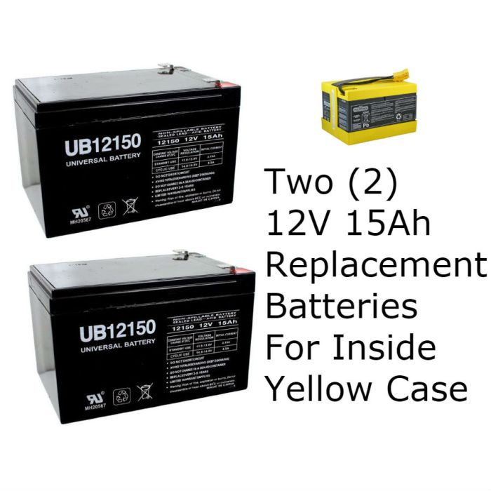 Peg Perego 24 Volt Yellow Battery IAKB0522 Authentic OEM Super power 24V Gaucho 