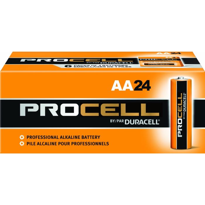 Duracell PC1500 Procell Professional AA Alkaline Batteries (24-Pack)