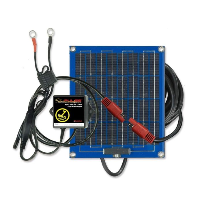 pijpleiding eer boekje Pulsetech SP-7 SolarPulse |7 Watt Solar Charger Battery Maintainer | Impact  Battery