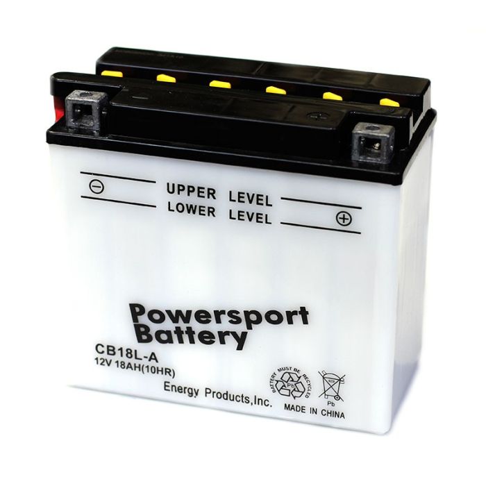 PowerSport B18L-A Battery Replacement: YB18L-A, CB18L-A
