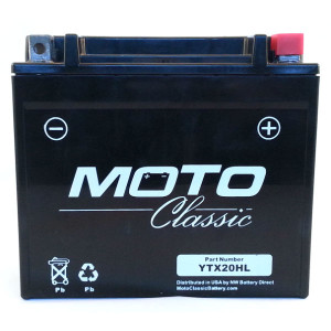 Moto Classic YTX20HL Motorcycle Battery