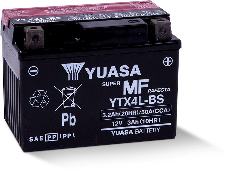 Yuasa YTX4L-BS Battery Repalcement